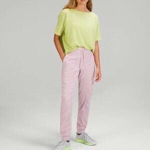 Lululemon Dance Studio Lined Mid-Rise Jogger in Pink Peony